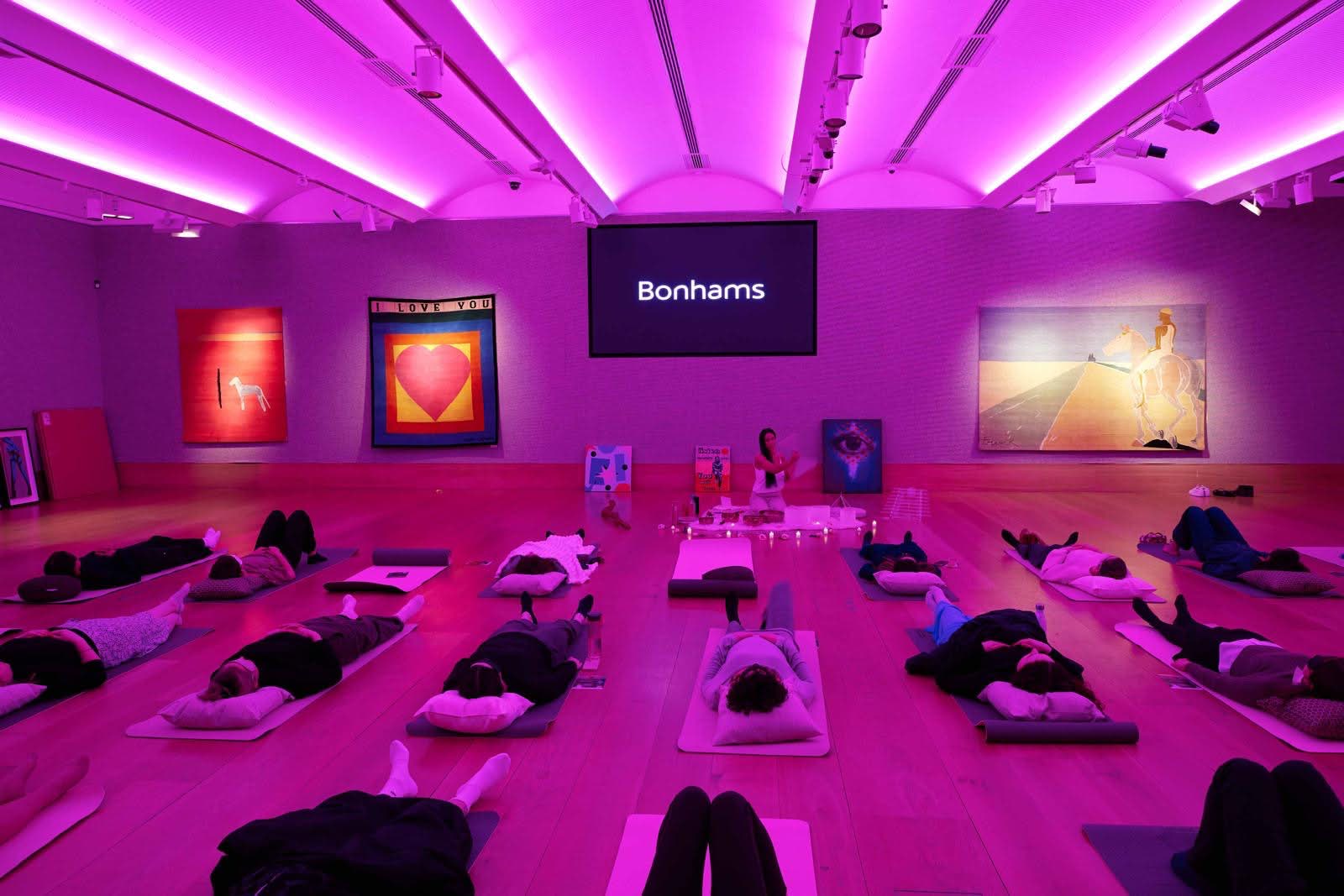 Gem leading an immersive sound journey at Bonhams auction house, London